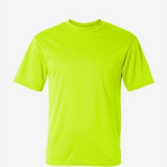 Gemrock Men's Solid Color T-Shirt - Lime Green - Picture 1 of 5